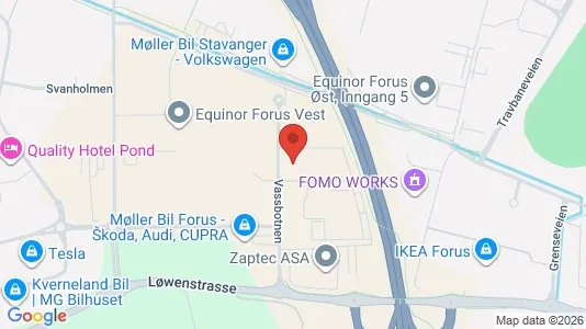 Büros zur Miete i Sandnes – Foto von Google Street View