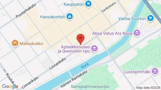 Kontorslokaler för uthyrning i Åbo – Foto från Google Street View