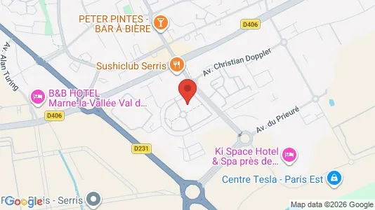 Kontorlokaler til leje i Torcy - Foto fra Google Street View