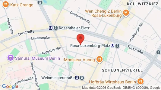 Büros zur Miete i Berlin Mitte – Foto von Google Street View