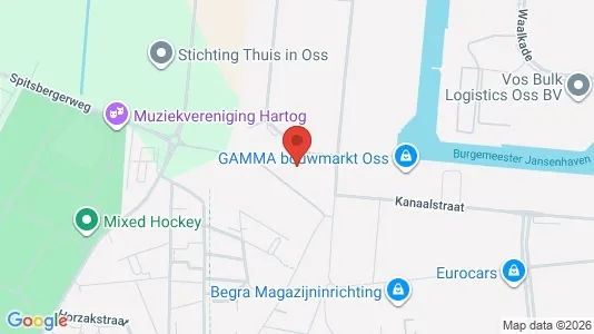 Företagslokaler för uthyrning i Oss – Foto från Google Street View