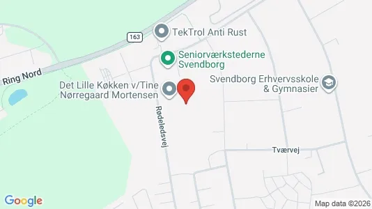 Lokaler til leie i Svendborg – Bilde fra Google Street View