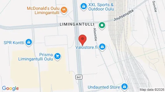 Kontorslokaler för uthyrning i Uleåborg – Foto från Google Street View