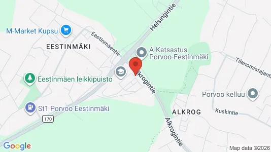 Kontorslokaler för uthyrning i Borgå – Foto från Google Street View