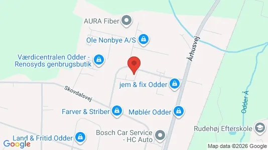 Varastot Vuokrattavana i Odder - Kuva Google Street Viewstä