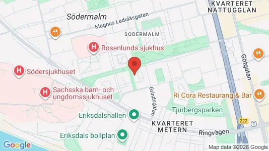 Gewerbeflächen zur Miete i Södermalm – Foto von Google Street View