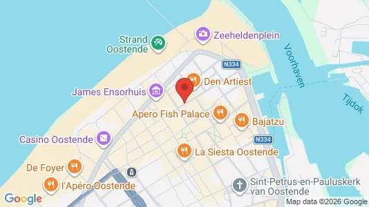Gewerbeflächen zur Miete i Oostende – Foto von Google Street View