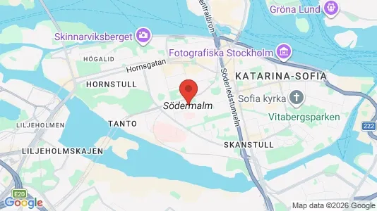 Office spaces for rent i Södermalm - kort over placeringen