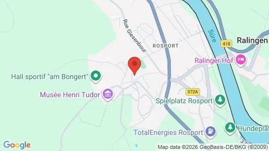 Commercial properties for sale i Rosport - kort over placeringen