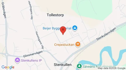 Lagerlokaler för uthyrning i Lerum – Foto från Google Street View