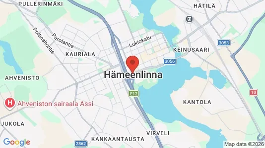 Kaupat Vuokrattavana i Hämeenlinna - Kuva Google Street Viewstä