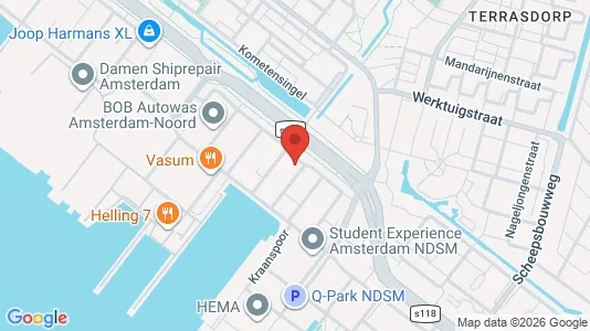 Büros zur Miete i Amsterdam Noord – Foto von Google Street View