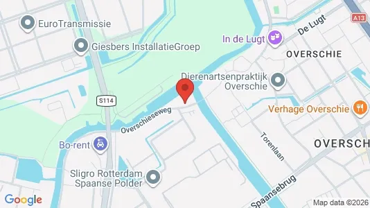 Büros zur Miete i Rotterdam Overschie – Foto von Google Street View