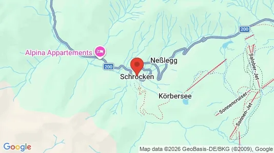 Lokaler til leje i Schröcken - Foto fra Google Street View