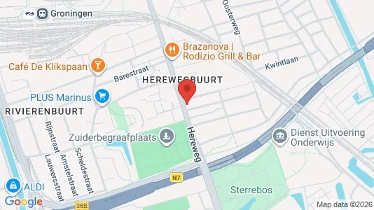 Kantorruimte te huur i Groningen - Foto uit Google Street View