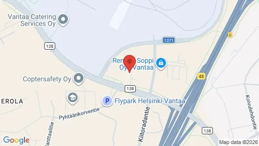 Lager zur Miete i Vantaa – Foto von Google Street View