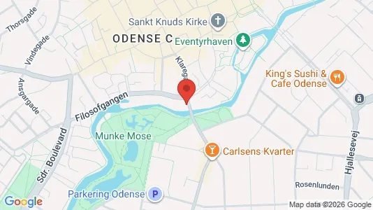 Commercial properties for sale i Odense C - Photo from Google Street View