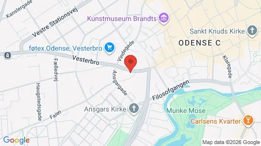 Commercial properties for sale i Odense C - Photo from Google Street View