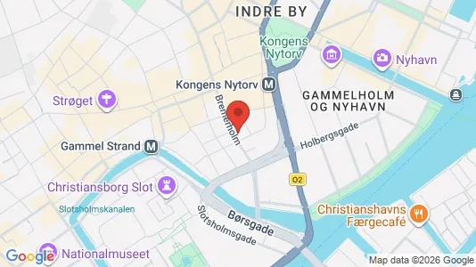 Büros zur Miete i Frederiksberg C - kort over placeringen
