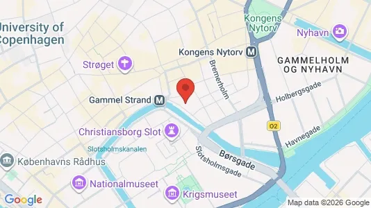 Büros zur Miete i Kopenhagen K - kort over placeringen
