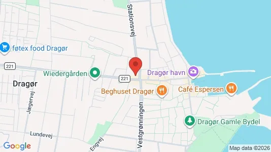 Kontorlokaler til leje i Dragør - Foto fra Google Street View
