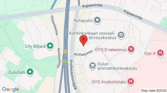 Kontorlokaler til leje i Oulu - Foto fra Google Street View