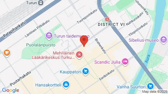 Lokaler til leie i Turku – Bilde fra Google Street View