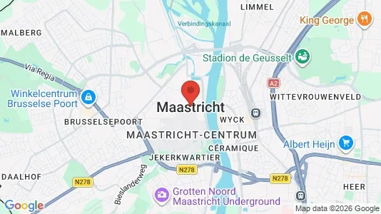 Ladenlokale zur Miete i Maastricht – Foto von Google Street View