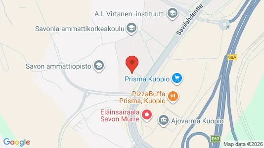 Kontorer til leie i Kuopio – Bilde fra Google Street View