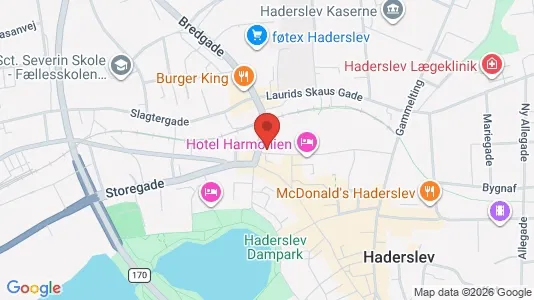 Liikekiinteistöt Myynnissä i Haderslev - Kuva Google Street Viewstä