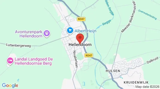 Kaupat Vuokrattavana i Hellendoorn - Kuva Google Street Viewstä