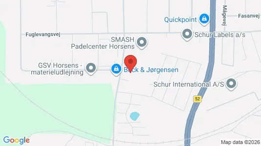Büros zur Miete i Horsens – Foto von Google Street View
