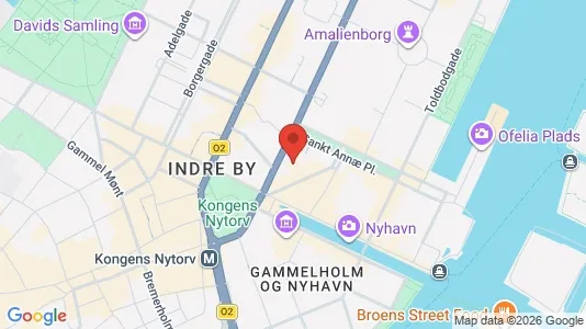 Kontorlokaler til leje i København K - Foto fra Google Street View