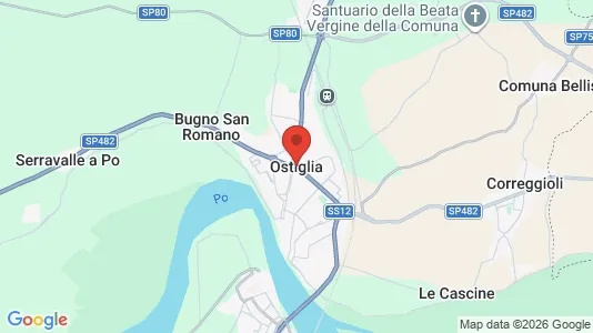Ladenlokale zum Kauf i Ostiglia – Foto von Google Street View