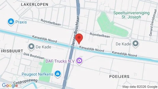 Commercial properties for rent i Eindhoven - kort over placeringen