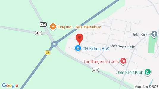 Lagerlokaler til leje i Rødding - Foto fra Google Street View