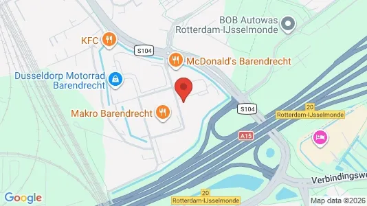 Toimistotilat Vuokrattavana i Barendrecht - Kuva Google Street Viewstä