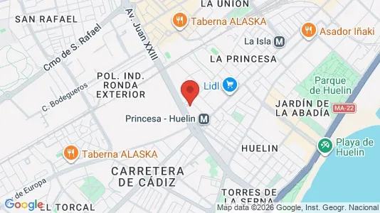 Lokaler til leje i Málaga - Foto fra Google Street View