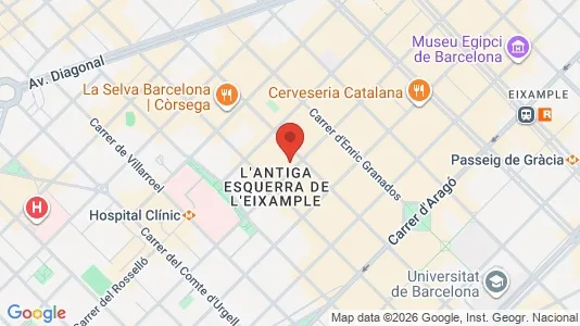 Kantorruimte te huur i Barcelona Eixample - Foto uit Google Street View