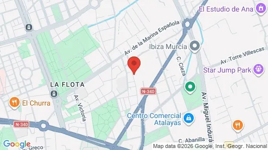 Kantorruimte te huur i Murcia - Foto uit Google Street View