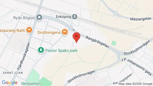Företagslokaler till salu i Enköping - kort over placeringen
