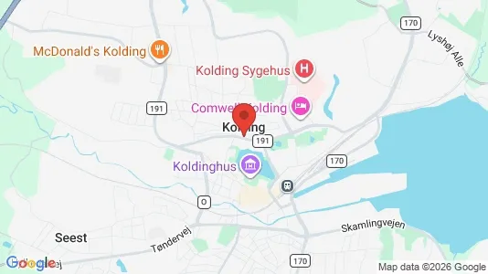 Winkels te koop i Kolding - Foto uit Google Street View