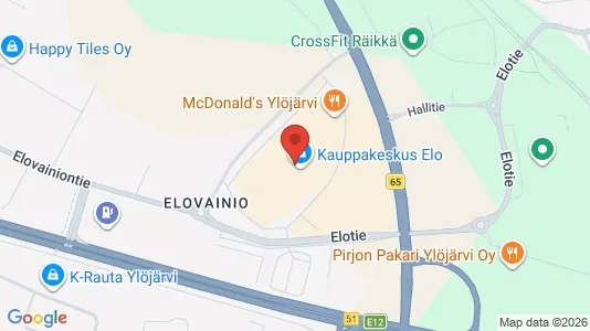 Varastot Vuokrattavana i Ylöjärvi - Kuva Google Street Viewstä