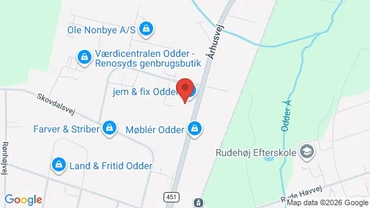 Varastot Vuokrattavana i Odder - Kuva Google Street Viewstä