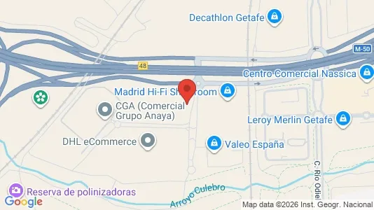 Industrilokaler för uthyrning i Getafe – Foto från Google Street View