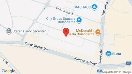Lokaler til leie i Uppsala – Bilde fra Google Street View