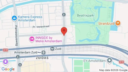 Büros zur Miete i Amsterdam Zuideramstel – Foto von Google Street View