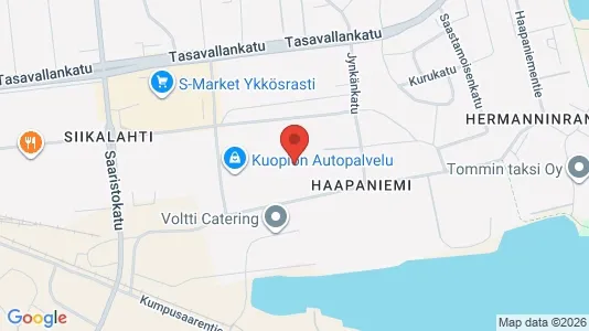 Lagerlokaler til leje i Kuopio - Foto fra Google Street View