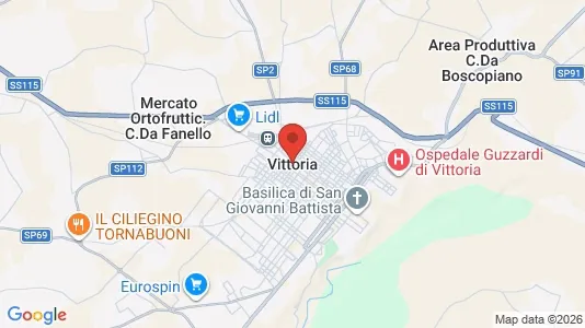 Lokaler til leje i Vittoria - Foto fra Google Street View