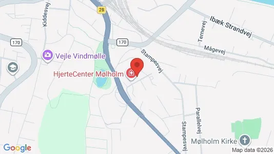 Office spaces for sale i Vejle - kort over placeringen